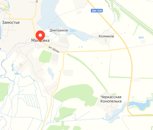 Расположение.